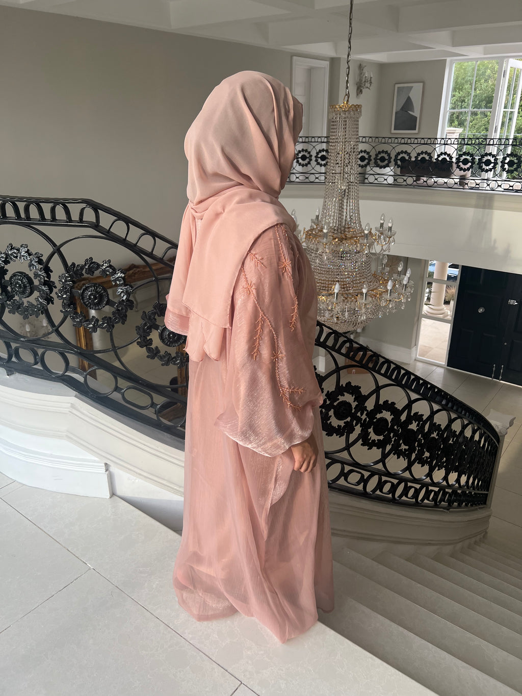 V1 Doha Abaya - Soft Cocoa