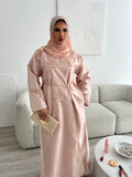 Riyadh Abaya - Blush Beige